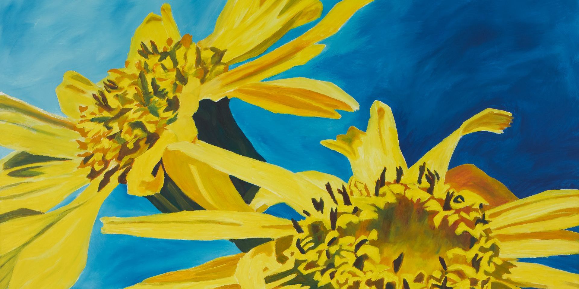 Anne Loch, AL 206, 1987, Acryl auf Nessel, 200 × 140 cm, Privatsammlung  © Foto: Dominique Uldry, Bern